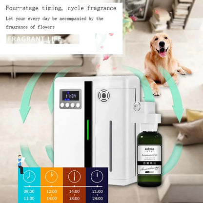 Fragrance Diffuser Coverage 300m³ Room Air Freshener Bluetooth Oil Diffuser For Essential Oil Electric Smell For Home Perfume