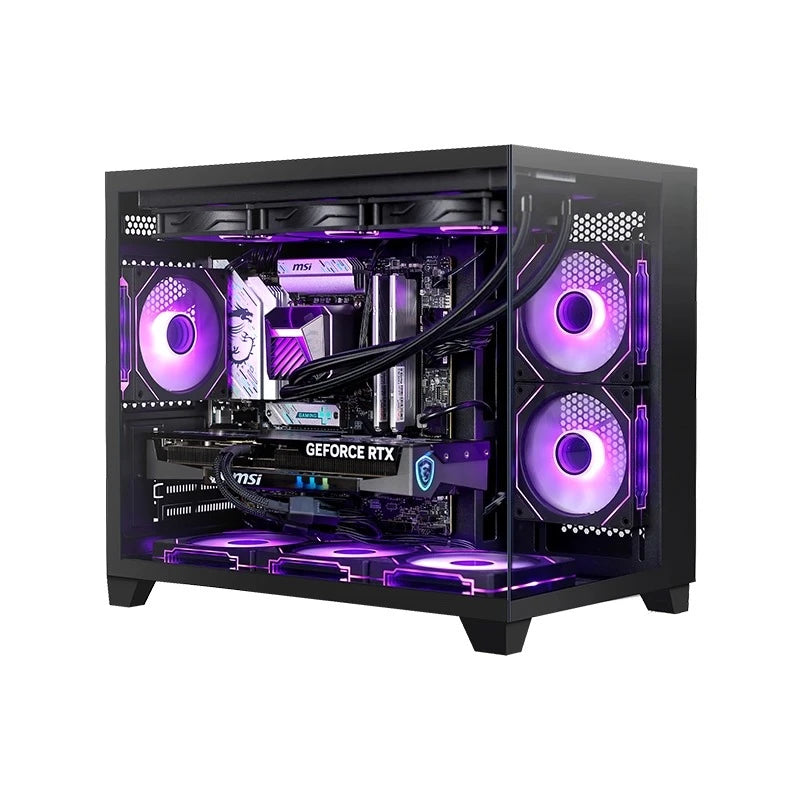 Computer host per sala con vista mare RTX5060/5060Ti i5-12400F/12600KF/14600KF, set completo per assemblaggio fai-da-te di desktop per e-sport di fascia alta.