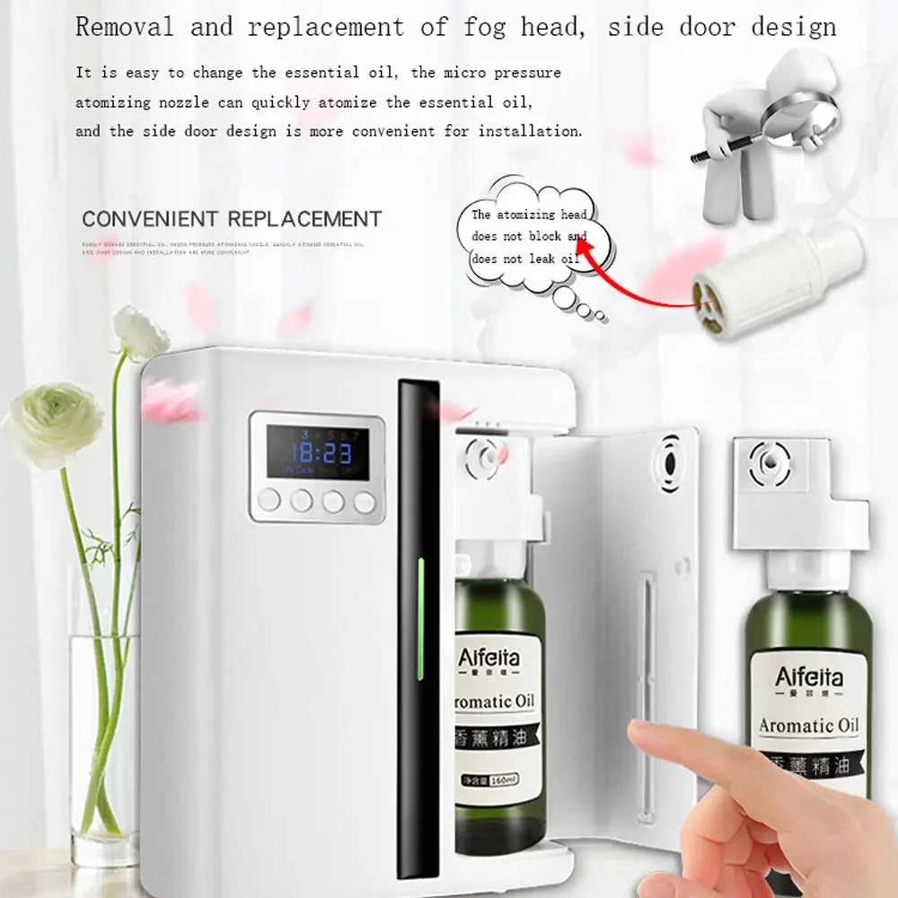 Fragrance Diffuser Coverage 300m³ Room Air Freshener Bluetooth Oil Diffuser For Essential Oil Electric Smell For Home Perfume