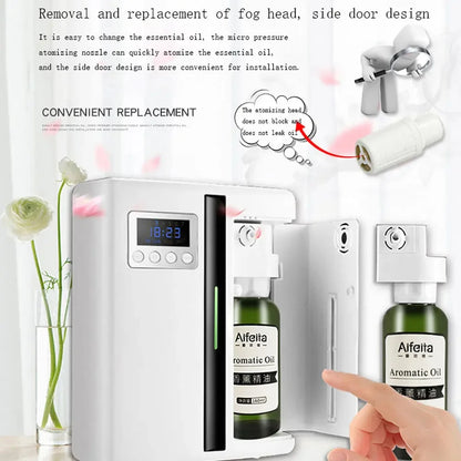Fragrance Diffuser Coverage 300m³ Room Air Freshener Bluetooth Oil Diffuser For Essential Oil Electric Smell For Home Perfume