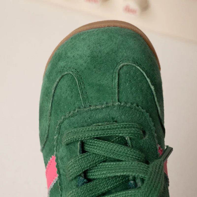 Nuove scarpe casual per bambini primavera autunno, maschietti e femminucce, scarpe di qualità in vera pelle di maiale, scarpe morbide per camminare.
