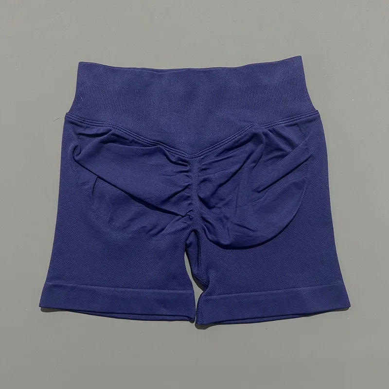 Pantaloncini sportivi HISTELLO Impact Shorts da 4,5" da donna, ideali per yoga, yoga, fitness, palestra, leggings elasticizzati, allenamento e sport.