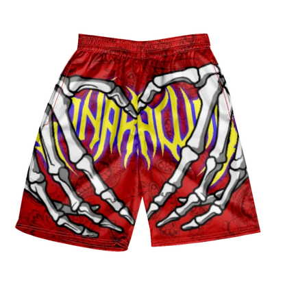 Pantaloncini da spiaggia classici estivi 2024 con teschio, nuovi modelli alla moda con stampa di mano scheletrica, pantaloncini da palestra per uomo e donna, ad asciugatura rapida, pantaloncini da ghiaccio.