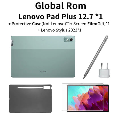 Global Rom Lenovo Pad plus 12.7-inch 2944*1840 LCD Screen 10200mAh Battery MTKtianji7050 TB372FC 13MP 8G128G WIFI version