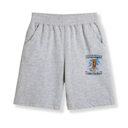 Pantaloncini Brainrot italiani per bambini Pantaloni sportivi per ragazza da ragazzo Tungtungtung Sahur Tralalero Tralala Mezza mutanda