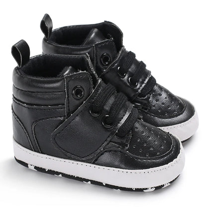 Nuove scarpe marroni per battesimo, scarpe da passeggio per bambini, suola morbida, scarpe da ginnastica per neonati, compleanno, bambini e ragazzi.