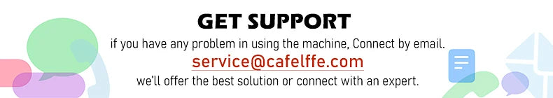 Macchina per caffè espresso Cafelffe 4 in 1 Cafetera Cappuccino Dolce Gusto Nes Capsule ESE Pod Ground Regalo per amante, papà, mamma