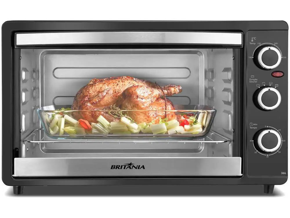 BFE41P - Forno elettrico da banco Britannia nero 110 V 36 L
