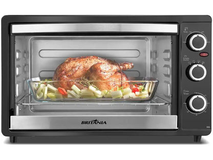 BFE41P - Forno elettrico da banco Britannia nero 110 V 36 L