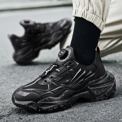 Scarpe da corsa traspiranti da uomo - Sneakers leggere con suola in TPU ammortizzata, chiusura con lacci, suola in gomma antiscivolo - Ideali per palestra, jogging e allenamento in tutte le stagioni, design a righe, calzata comoda, perfette per gli appass