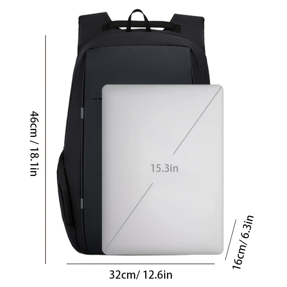 Zaino antifurto da uomo per laptop, borsa da viaggio capiente per lavoro, borsa a tracolla