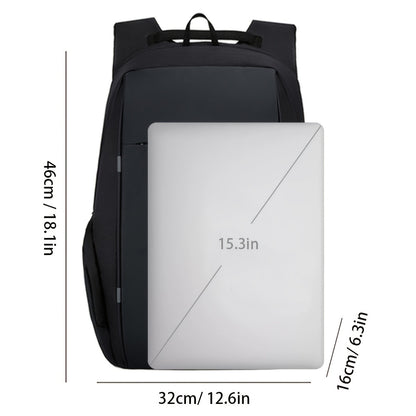 Zaino antifurto da uomo per laptop, borsa da viaggio capiente per lavoro, borsa a tracolla