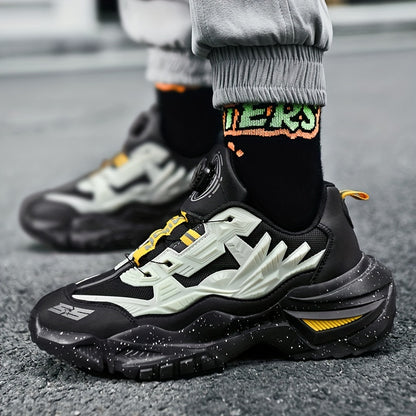 Scarpe da corsa traspiranti da uomo - Sneakers leggere con suola in TPU ammortizzata, chiusura con lacci, suola in gomma antiscivolo - Ideali per palestra, jogging e allenamento in tutte le stagioni, design a righe, calzata comoda, perfette per gli appass